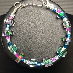 Gorgeous Handcrafted glass bead bracelet